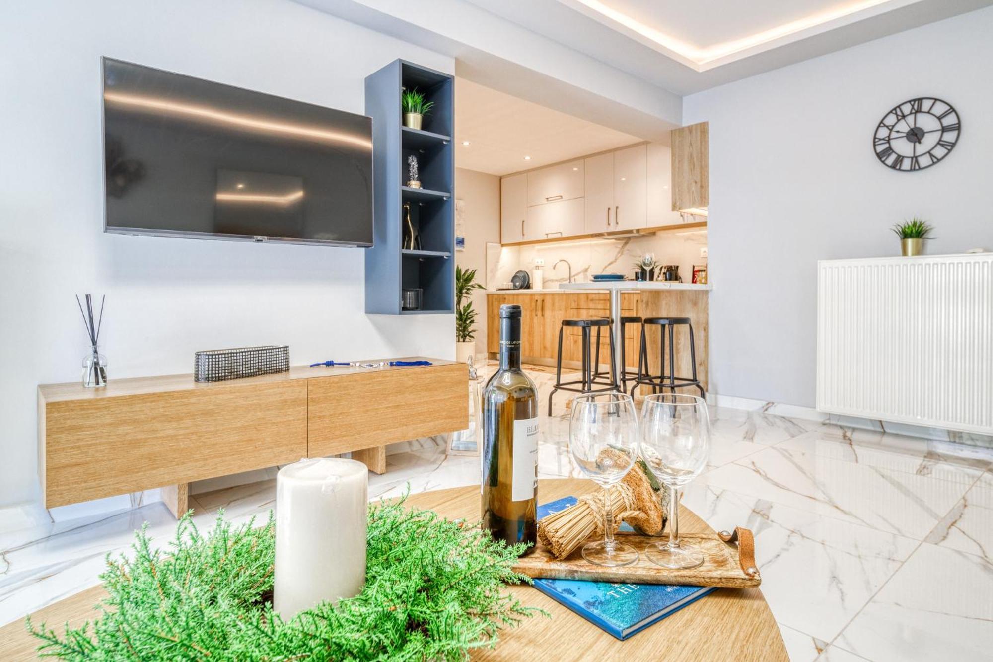 Athens Riviera, Seaview, Beachfront, Lux Apartment On Starbucks Building Exterior foto