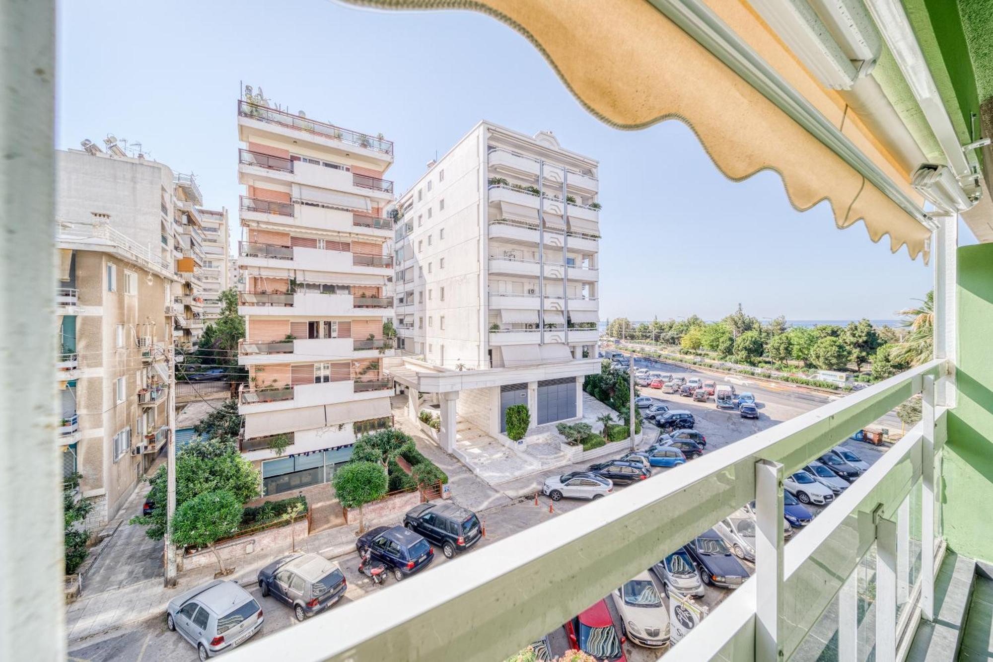 Athens Riviera, Seaview, Beachfront, Lux Apartment On Starbucks Building Exterior foto